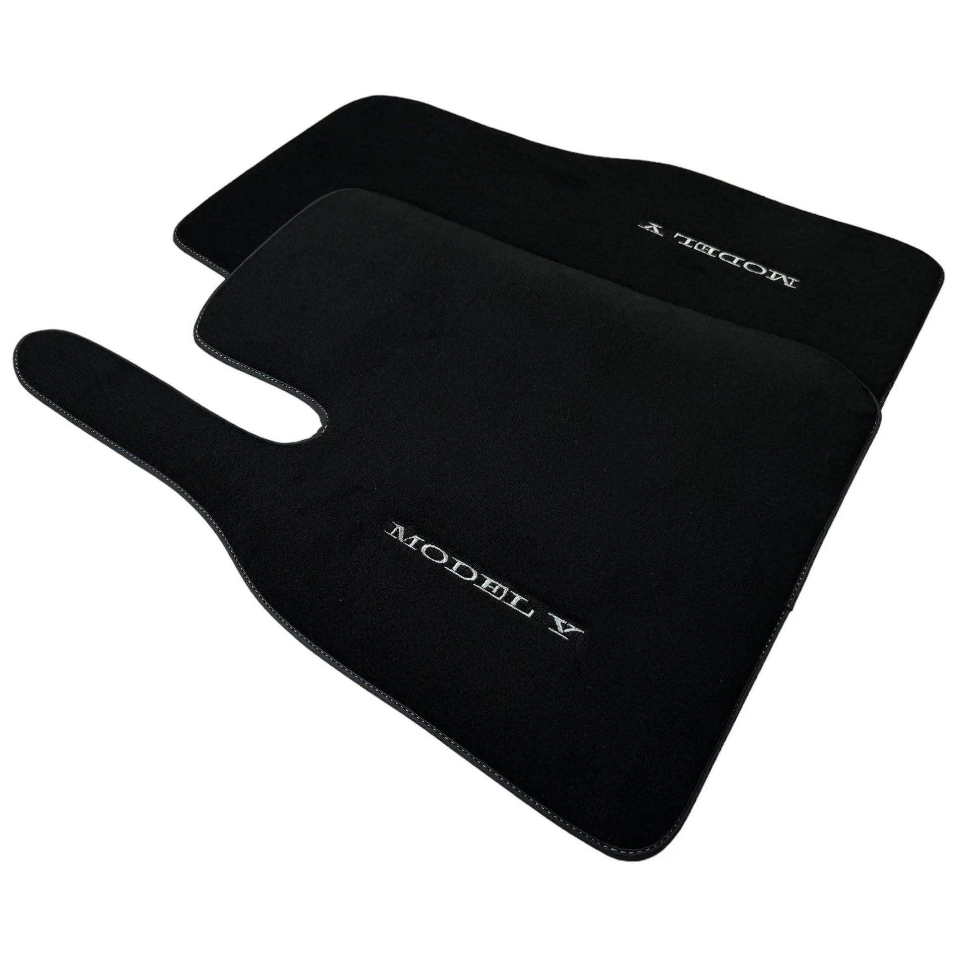 Black Floor Mats For Tesla Model Y (2020-2023) - AutoWin