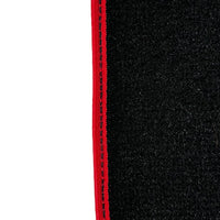 Black Floor Mats for Toyota Camry (1997-2001) with Red Trim - AutoWin