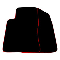Black Floor Mats for Toyota Camry (1997-2001) with Red Trim - AutoWin