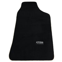 Black Floor Mats For Toyota Corolla E12 (2001-2007) ER56 Design - AutoWin