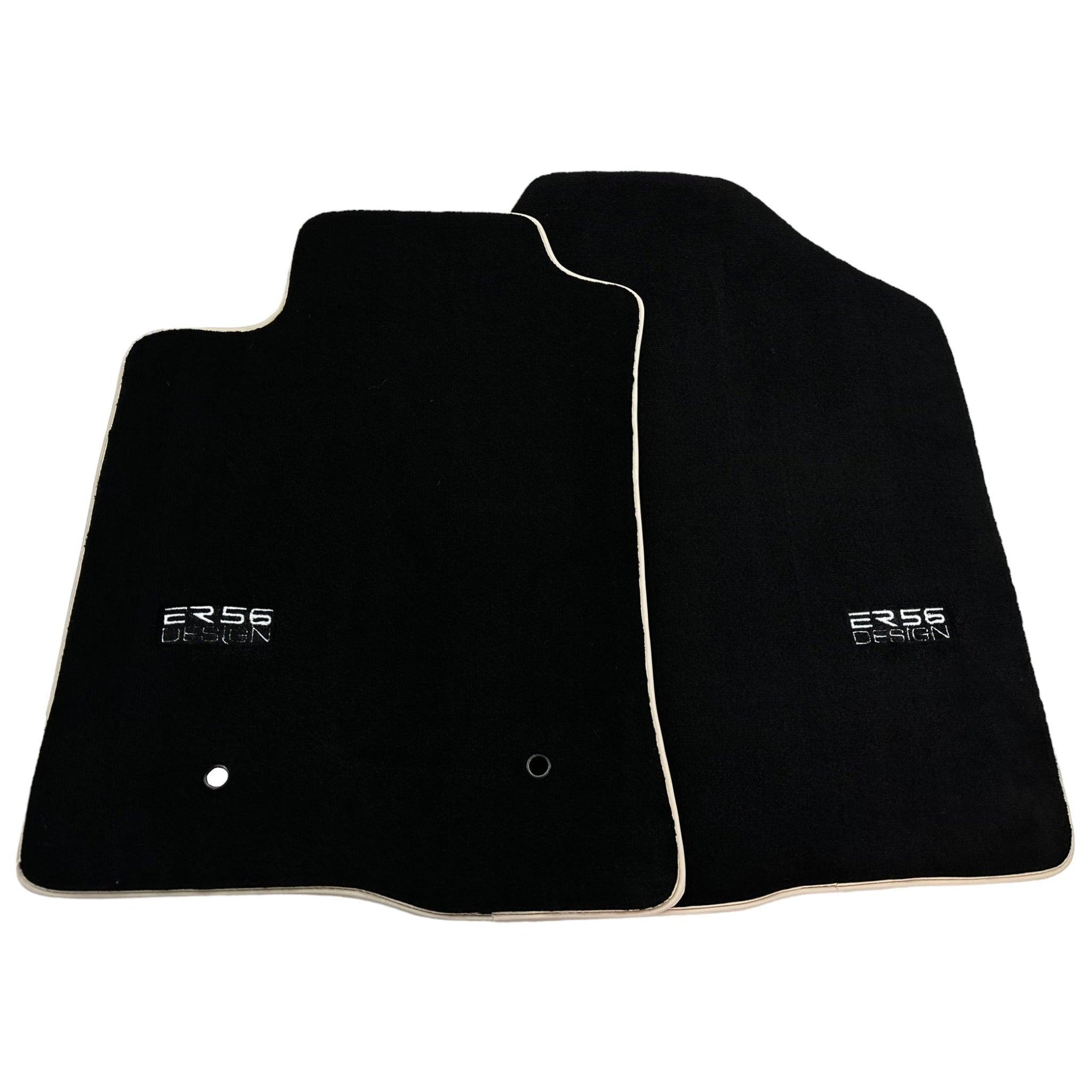 Black Floor Mats For Toyota Corolla Verso (2004-2009) ER56 Design - AutoWin