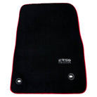 Black Floor Mats For Toyota Land Cruiser 150 (2009-2022) Red Trim | ER56 Design - AutoWin