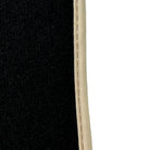 Black Floor Mats For Toyota Land Cruiser 80 (1985-1997) Beige Trim | ER56 Design - AutoWin