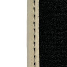 Black Floor Mats For Toyota Land Cruiser 80 (1985-1997) Beige Trim | ER56 Design - AutoWin