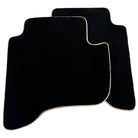Black Floor Mats For Toyota Land Cruiser 90 (1997-2003) Beige Trim | ER56 Design - AutoWin