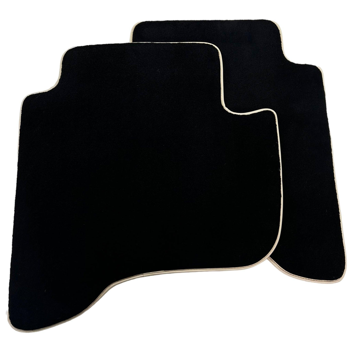 Black Floor Mats For Toyota Land Cruiser 90 (1997-2003) Beige Trim | ER56 Design - AutoWin
