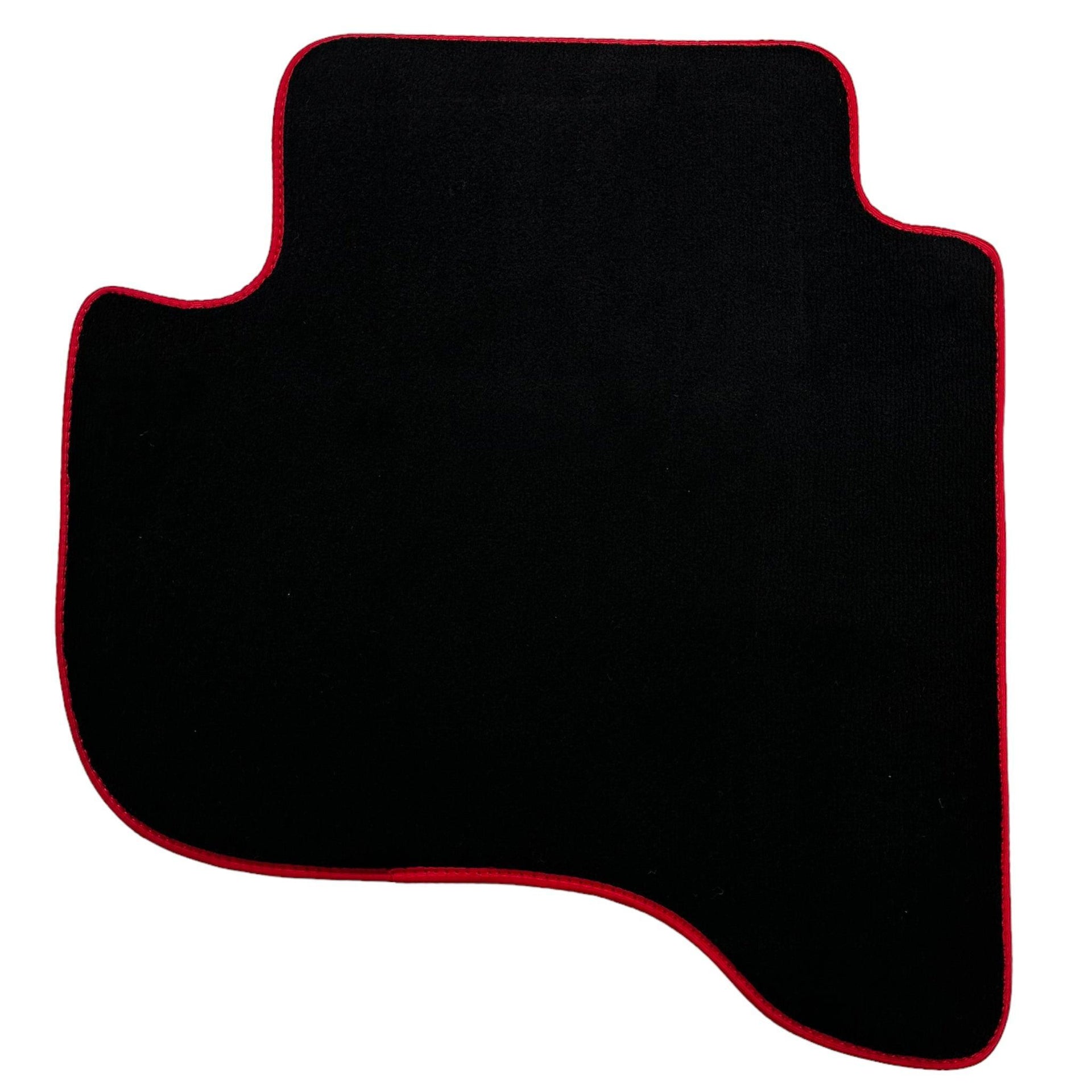 Black Floor Mats For Toyota Land Cruiser 90 (1997-2003) Red Trim | ER56 Design - AutoWin