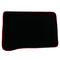 Black Floor Mats for Toyota Prius (2009-2012) with Red Trim - AutoWin