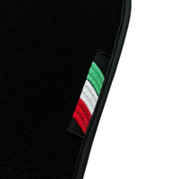 Black Floor Mats Set with Trunk Mat For Ferrari 456 (1992-2003) Italian Edition - AutoWin