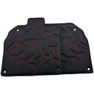Black Leather Floor Mats for Lamborghini Aventador SVJ 63 Edition - AutoWin