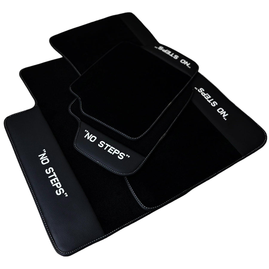 Black Mats For BMW M5 G90 (2023-2026) Sedan No Steps Edition - AutoWin