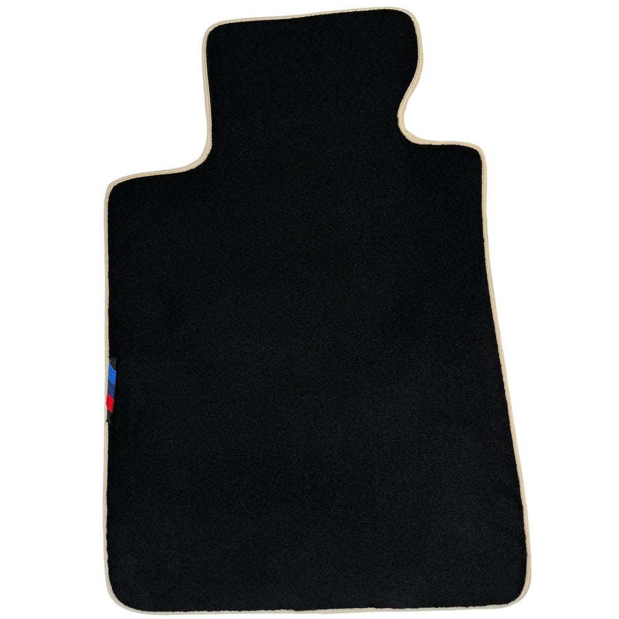 Black Mats For BMW G60 (2023-2026) Sedan | Beige Trim - AutoWin