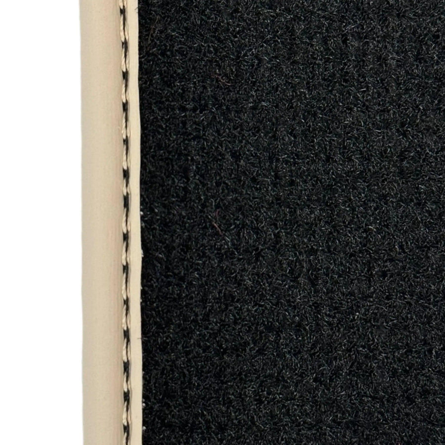 Black Mats For BMW M5 G90 (2023-2026) Sedan | Beige Trim - AutoWin