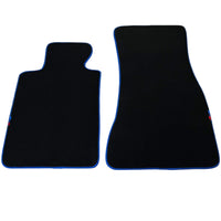Black Mats For BMW U06 (2022-2026) | Blue Trim - AutoWin
