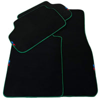 Black Mats For BMW M3 G81 Touring (2022-2026) | Green Trim - AutoWin