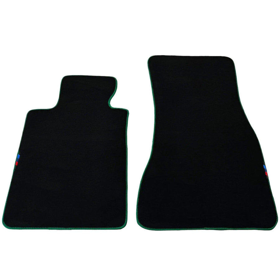 Black Mats For BMW M5 G90 (2023-2026) Sedan | Green Trim - AutoWin