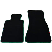 Black Mats For BMW Gran Tourer F46 (2015-2022) 7 Seats | Green Trim - AutoWin
