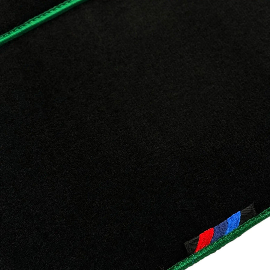Black Mats For BMW G61 (2023-2026) Touring | Green Trim - AutoWin
