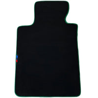 Black Mats For BMW F74 Gran Coupe (2025-2026) | Green Trim - AutoWin