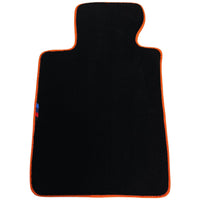 Black Mats For BMW M3 G81 Touring (2022-2026) | Orange Trim - AutoWin
