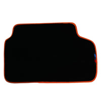 Black Mats For BMW M3 G81 Touring (2022-2026) | Orange Trim - AutoWin