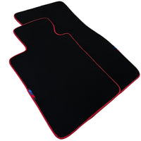 Black Mats For BMW G60 (2023-2026) Sedan | Red Trim - AutoWin