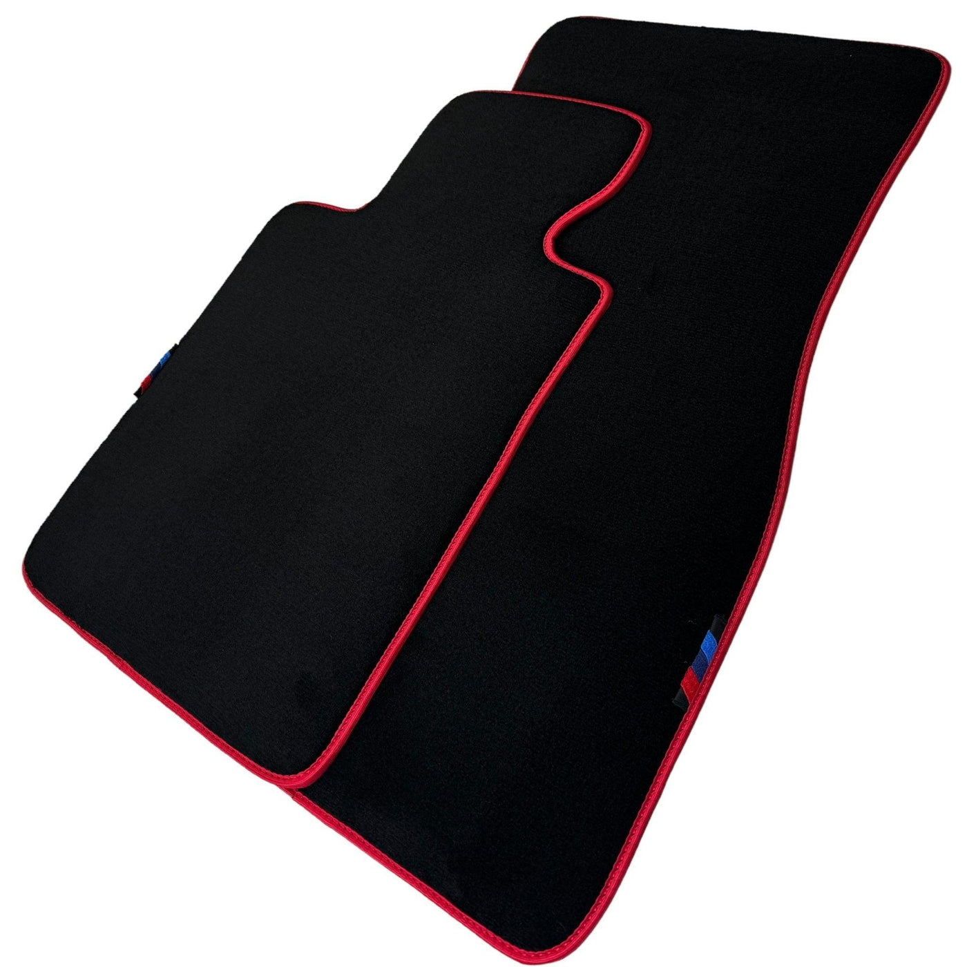 Black Mats For BMW G60 (2023-2026) Sedan | Red Trim - AutoWin