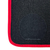 Black Mats For BMW G60 (2023-2026) Sedan | Red Trim - AutoWin