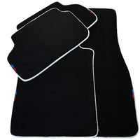 Black Mats For BMW M3 G81 Touring (2022-2026) | White Trim - AutoWin