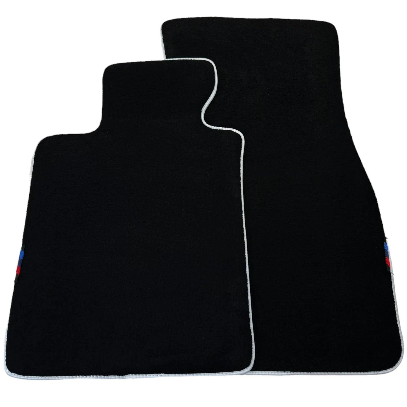 Black Mats For BMW Gran Tourer F46 (2015-2022) 7 Seats | White Trim - AutoWin