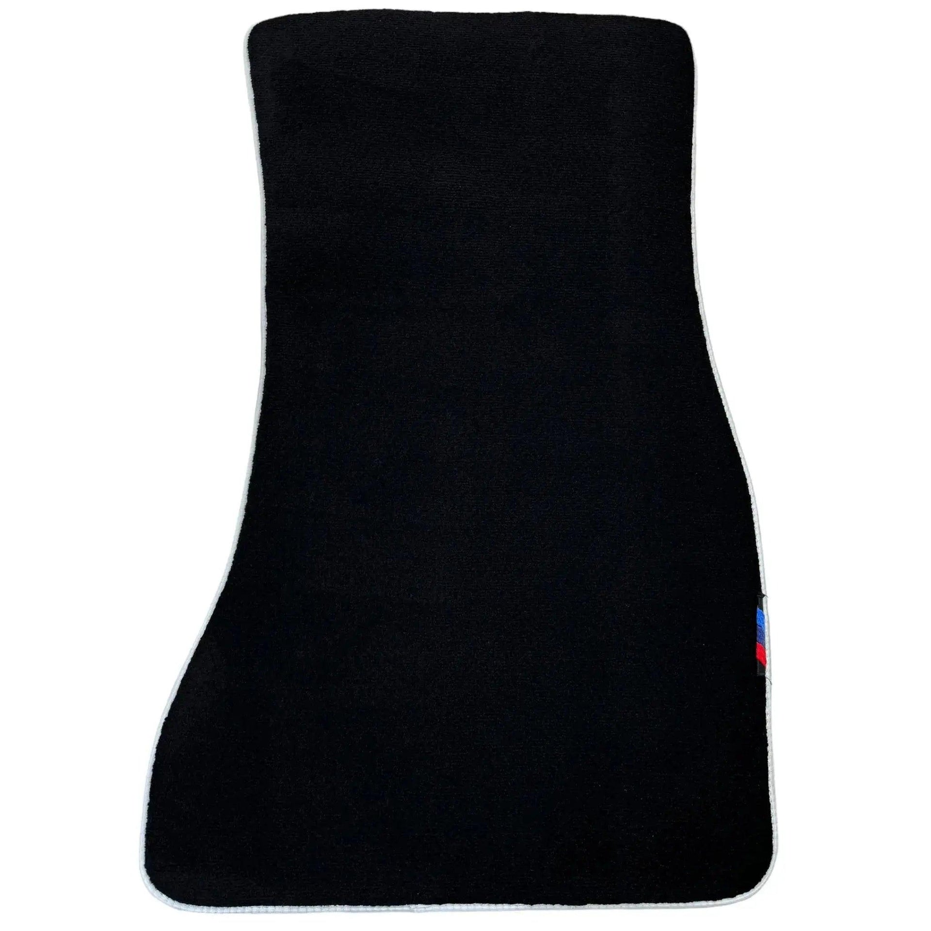 Black Mats For BMW M5 E39 | White Trim - AutoWin