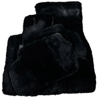 Black Sheepskin Floor Mats for Rolls-Royce Phantom VIII (2017-2024) - AutoWin
