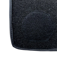 Black Sheepskin Floor Mats for Rolls-Royce Shadow (1965-1977) No Steps Edition - AutoWin