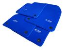 Blue Floor Mats for Audi A3 - 5-door Sedan (2013-2020) | ER56 Design - AutoWin