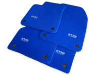 Blue Floor Mats for Audi A5 - F53 Coupe (2020-2023) | ER56 Design - AutoWin