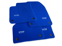 Blue Floor Mats for Audi A6 - C7 Sedan (2011-2018) | ER56 Design - AutoWin