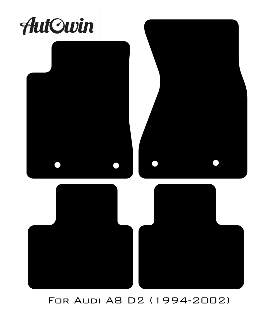 Blue Floor Mats for Audi A8 D2 (1994-2002) | ER56 Design - AutoWin