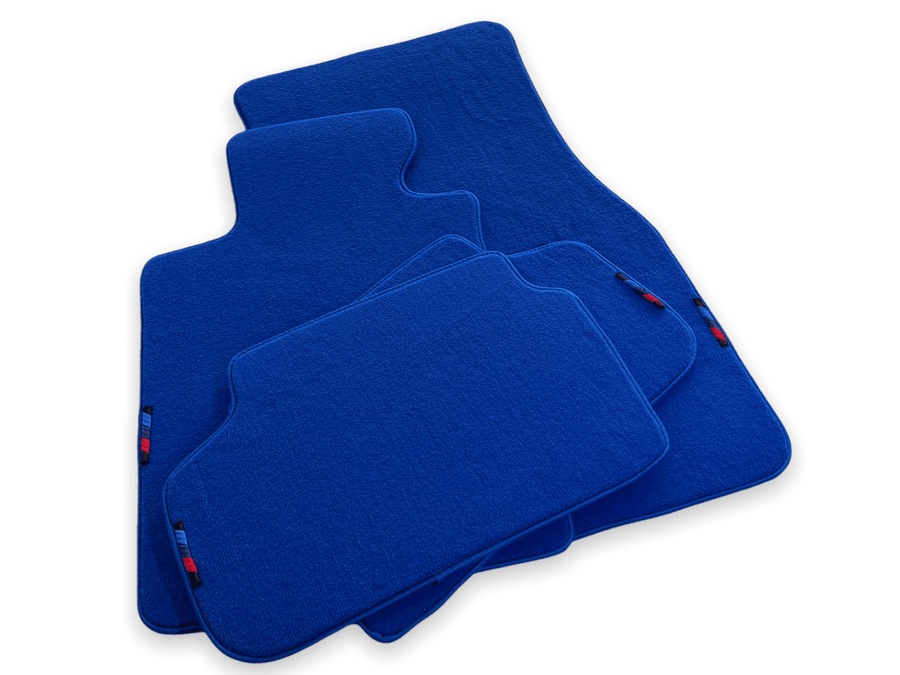 Blue Floor Mats For BMW F74 Gran Coupe (2025-2026) With M Package - AutoWin