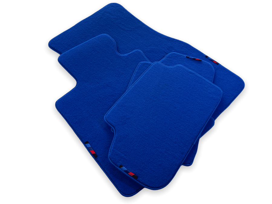 Blue Floor Mats For BMW M3 G81 Touring (2022-2026) With M Package - AutoWin
