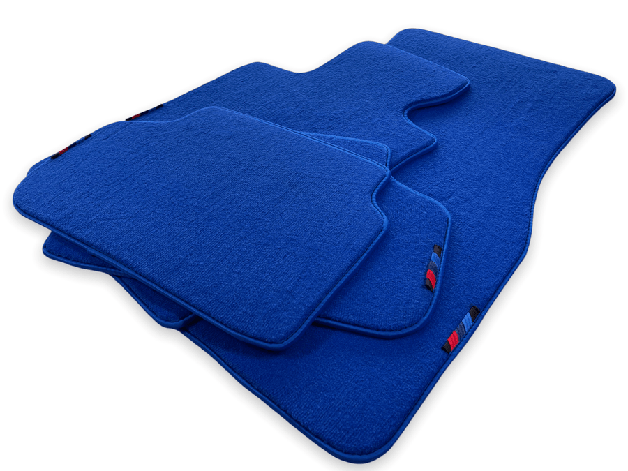 Blue Floor Mats For BMW F74 Gran Coupe (2025-2026) With M Package - AutoWin