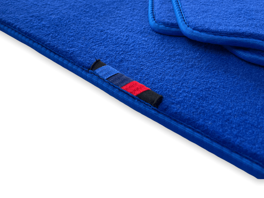 Blue Floor Mats For BMW F74 Gran Coupe (2025-2026) With M Package - AutoWin