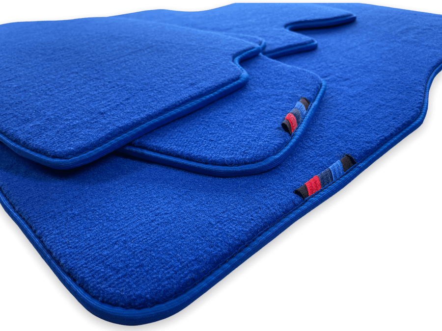 Blue Floor Mats For BMW F74 Gran Coupe (2025-2026) With M Package - AutoWin