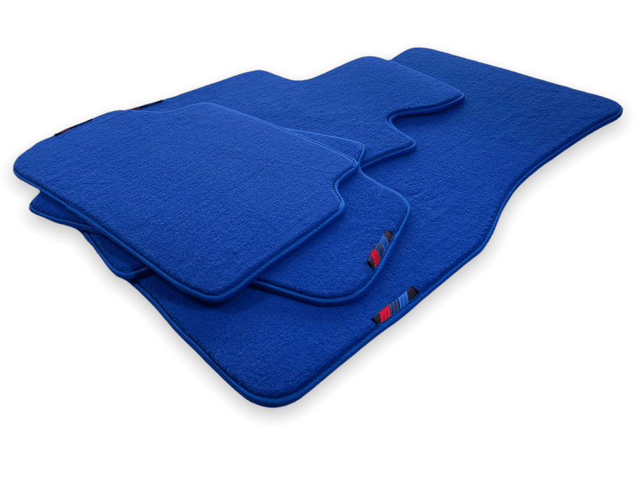 Blue Floor Mats For BMW F74 Gran Coupe (2025-2026) With M Package - AutoWin