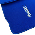 Blue Floor Mats for BMW Z4 Series E86 Coupe (2003-2008) - AutoWin