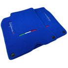 Blue Floor Mats For Ferrari California T 2015–2018 - AutoWin