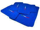 Blue Floor Mats For Maserati Grecale (2023-2024) Italy Edition - AutoWin