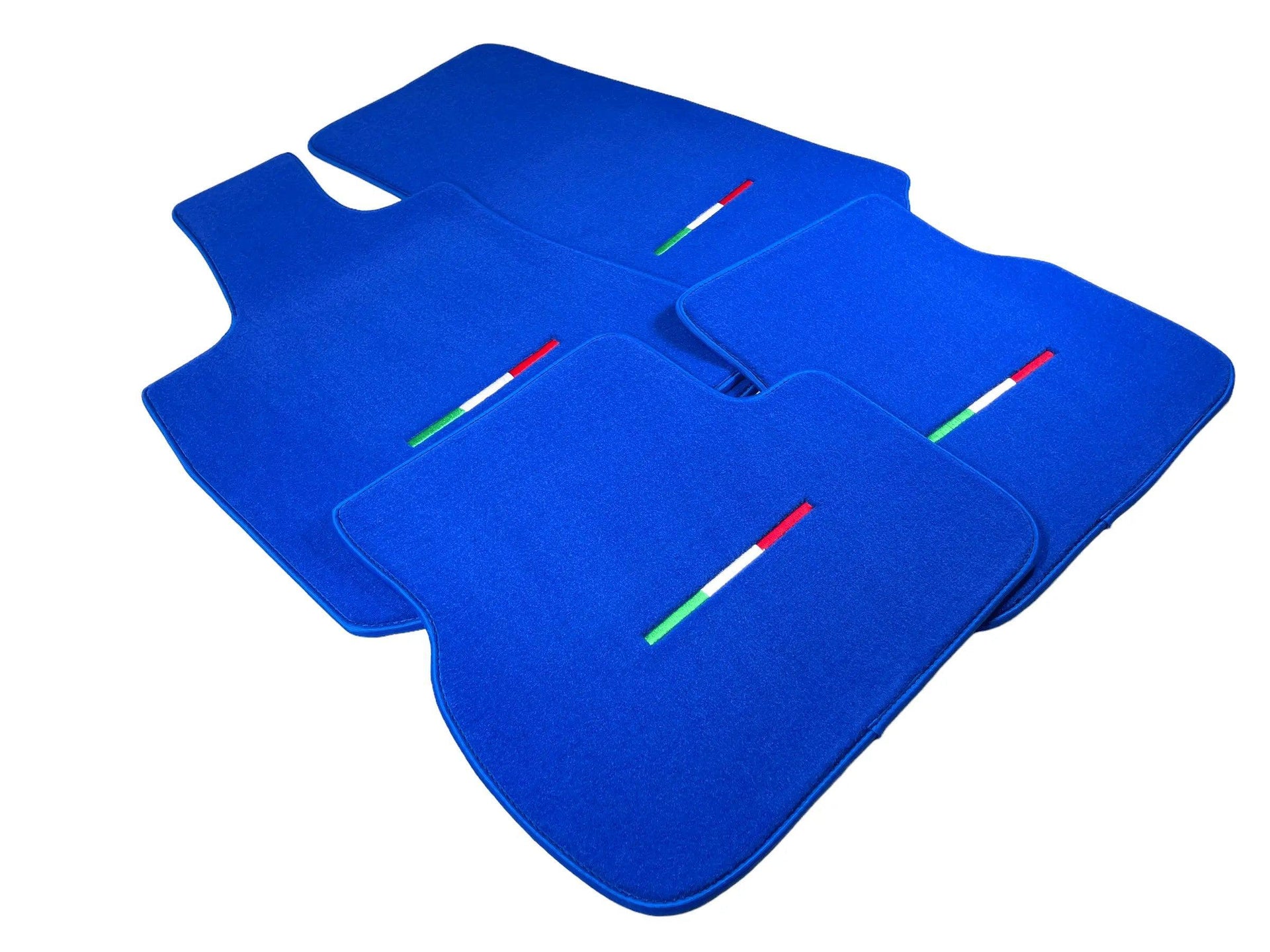 Blue Floor Mats For Maserati Grecale (2023-2024) Italy Edition - AutoWin