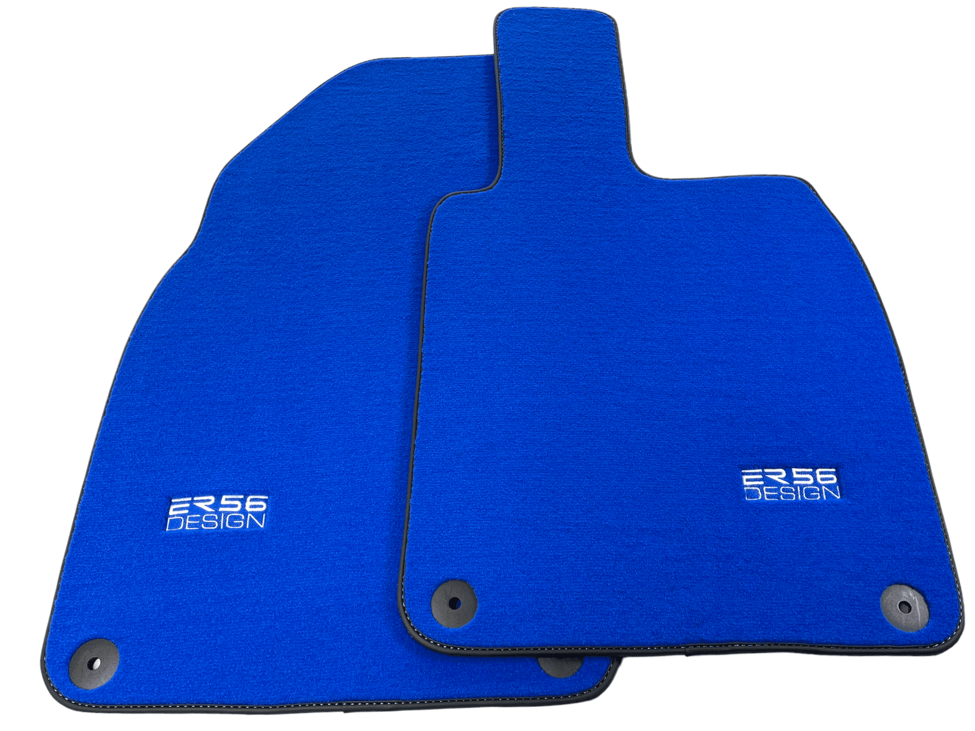 Blue Floor Mats for Porsche 718 Cayman (2017-2023) | Er56 Design - AutoWin