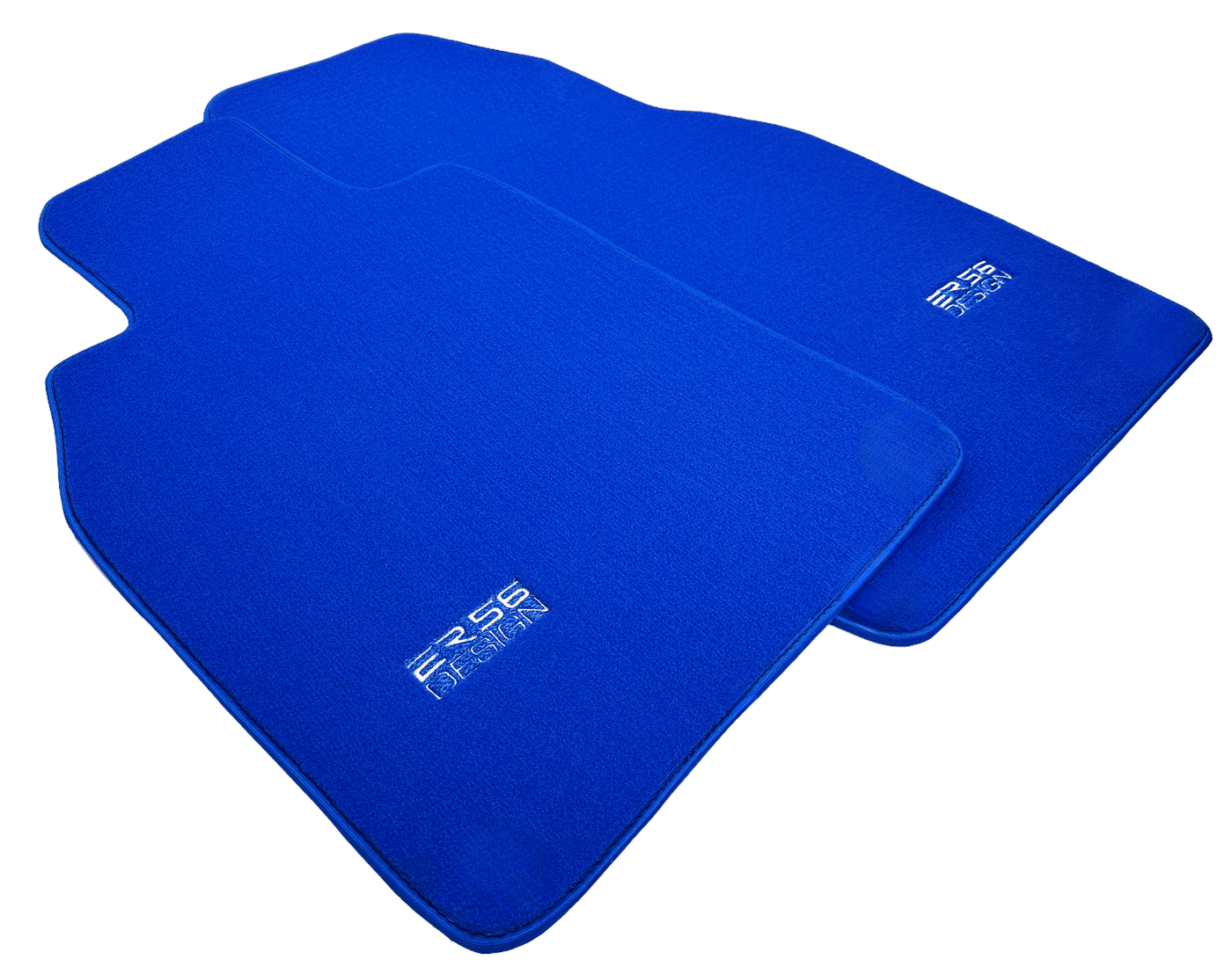 Blue Floor Mats for Porsche 981 Cayman (2012–2016) | ER56 Design - AutoWin