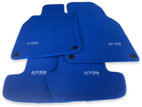 Blue Floor Mats for Porsche Panamera (2009-2016) | ER56 Design - AutoWin